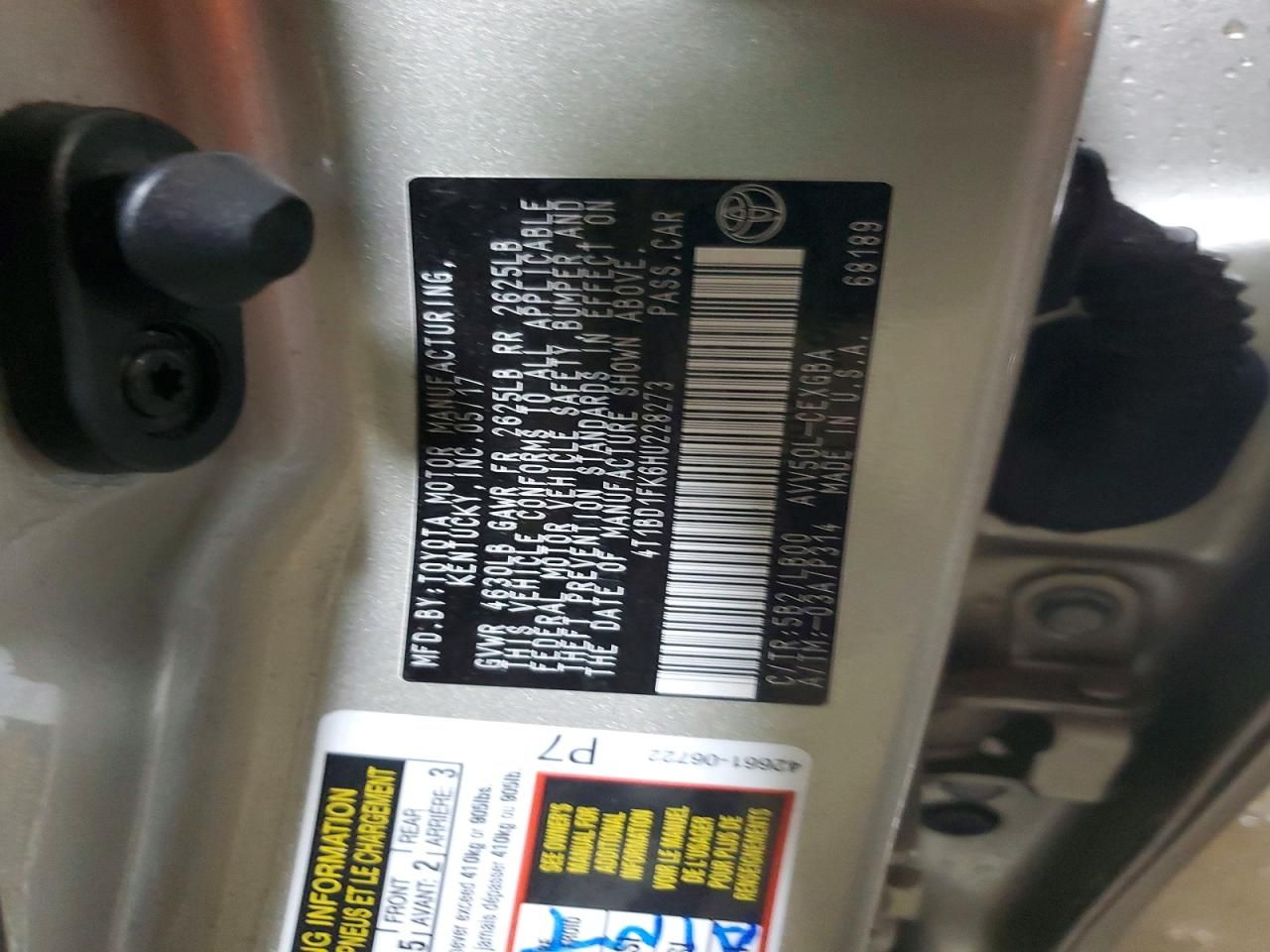 2017 Toyota Camry Hybrid