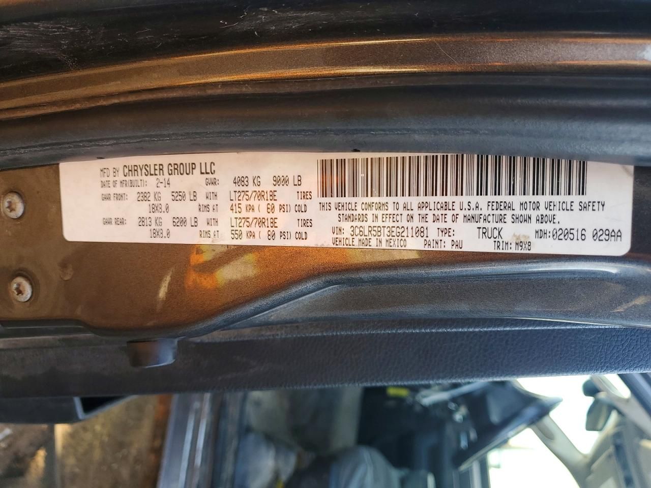 2014 Dodge Ram 2500 slt