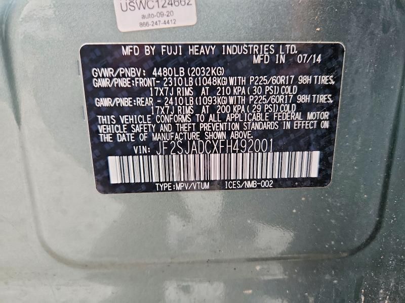 2015 Subaru Forester 2.5i Premium