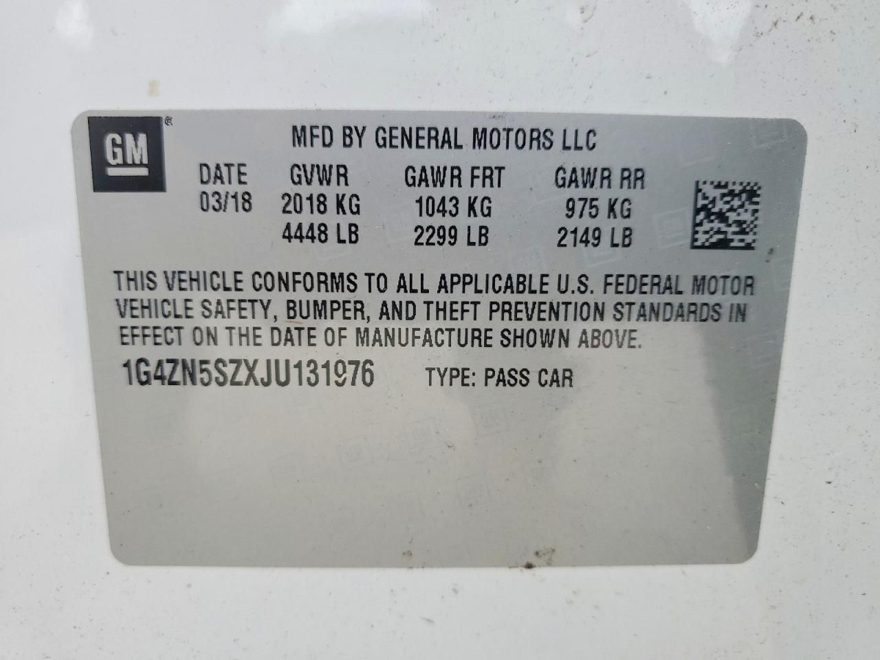 2018 Buick Lacrosse Preferred