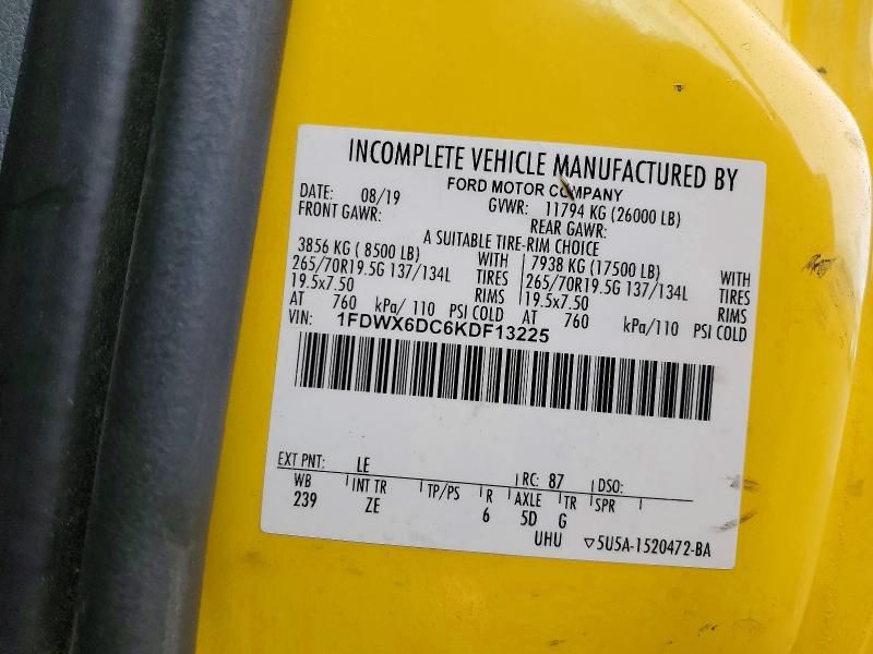 2019 Ford F650 Super Duty Rollback Truck