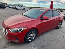 Hyundai salvage cars for sale: 2018 Hyundai Elantra sel
