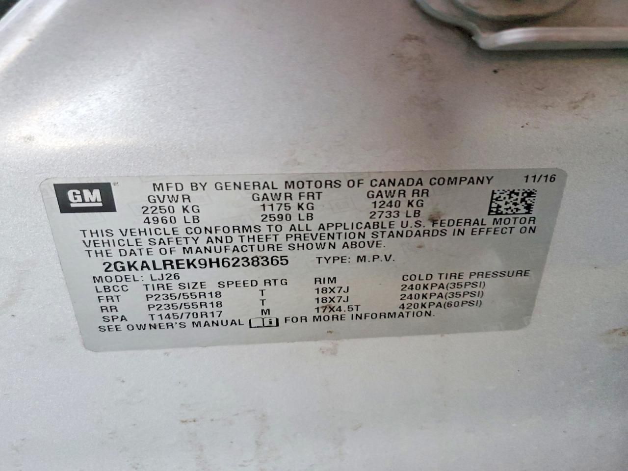 2017 GMC Terrain Denali