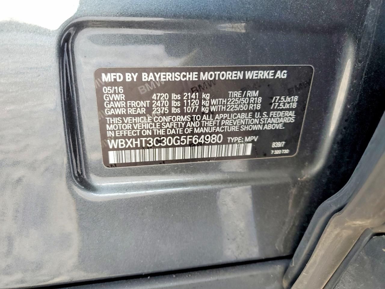 2016 BMW X1 Xdrive28i