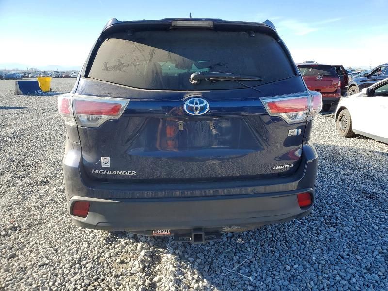2016 Toyota Highlander Hybrid Limited
