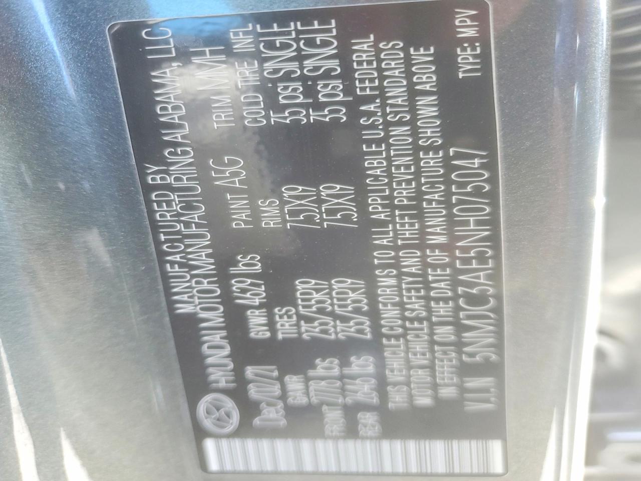 2022 Hyundai Tucson sel