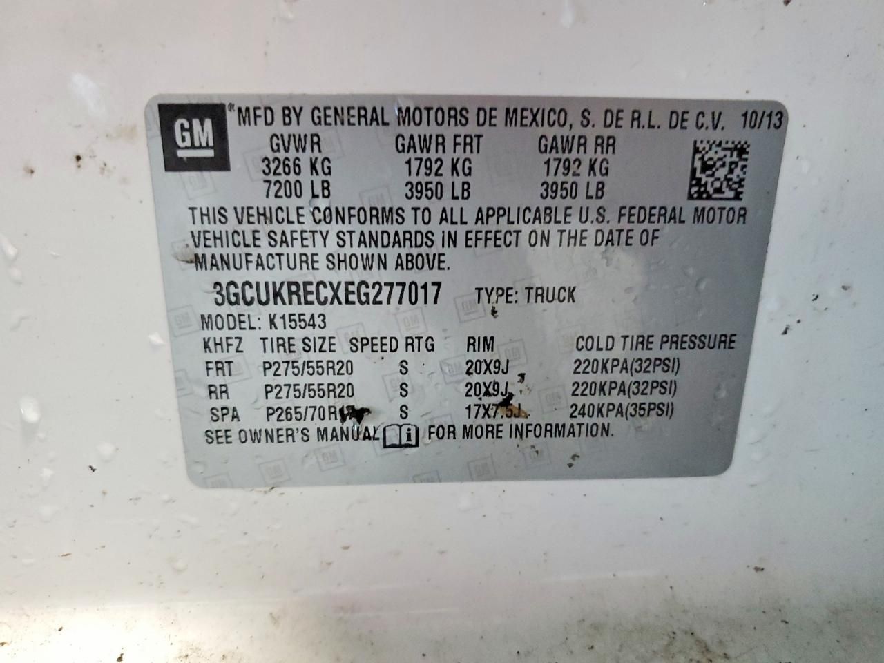 2014 Chevrolet Silverado K1500 lt