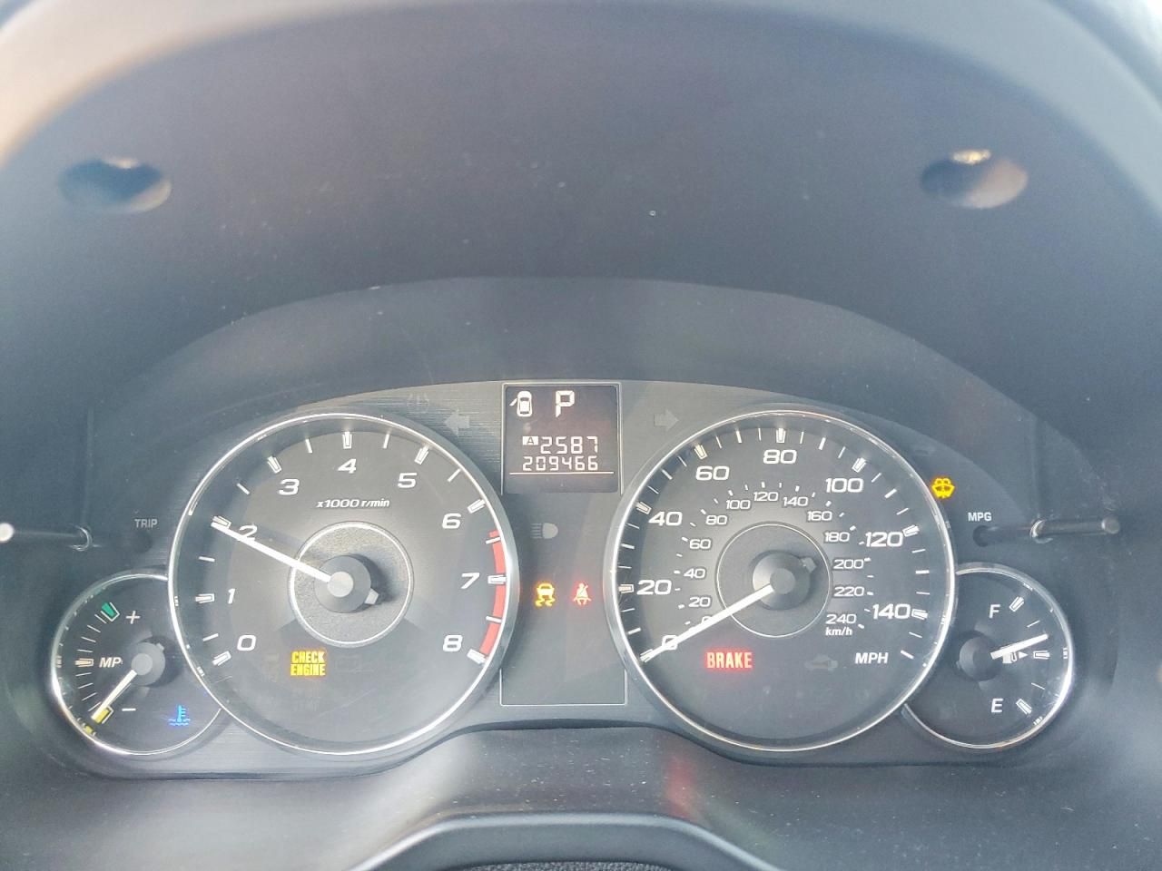 2012 Subaru Outback 2.5i Limited