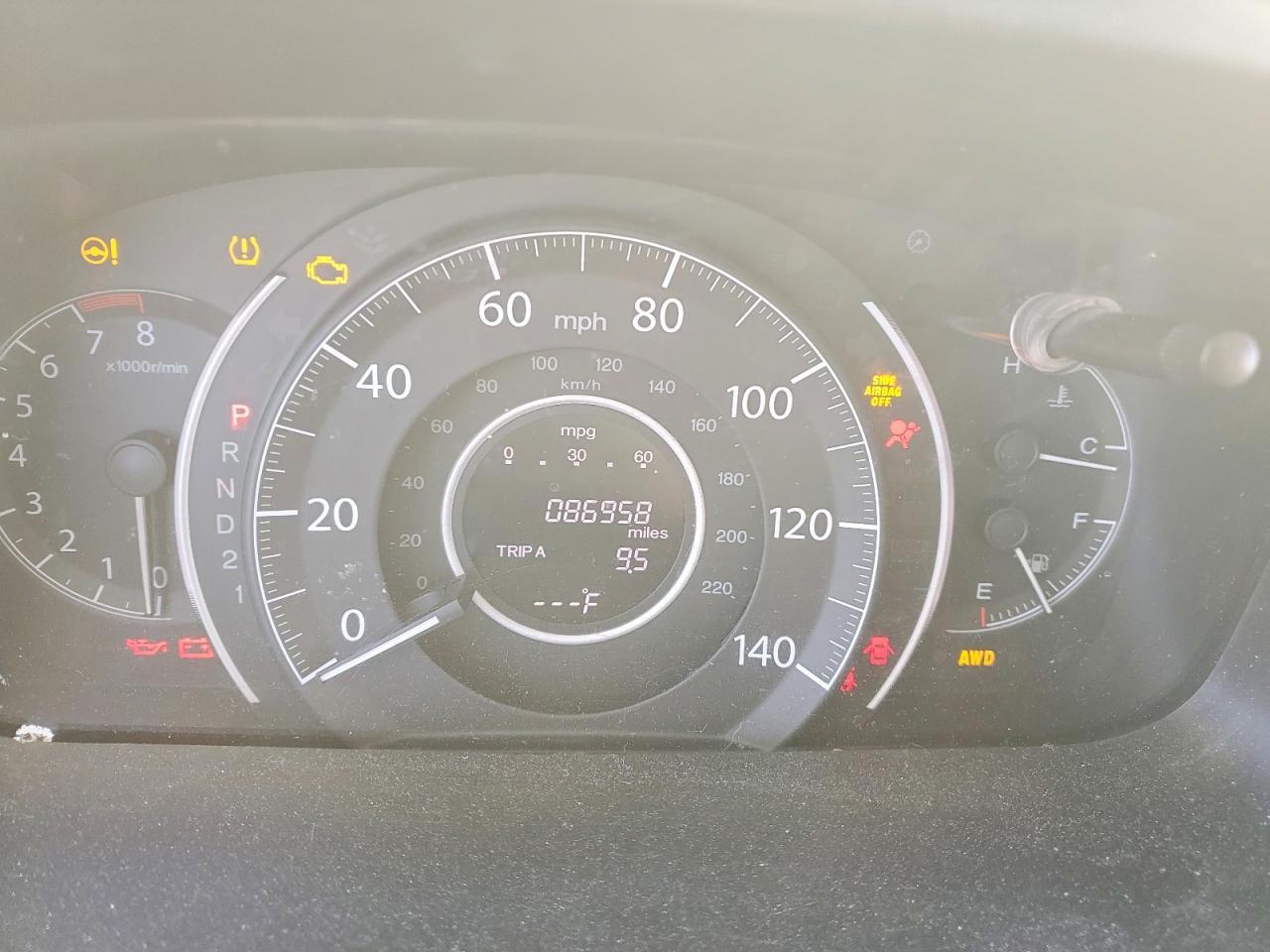 2012 Honda Cr-v exl