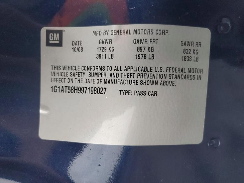 2009 Chevrolet Cobalt lt