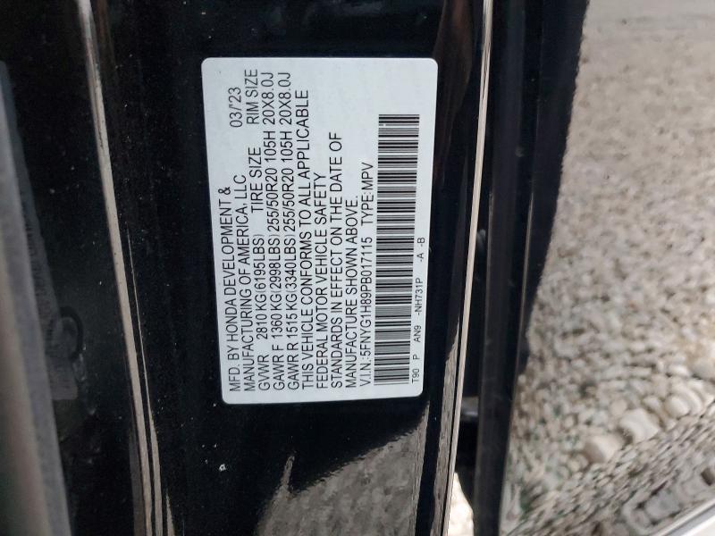 2023 Honda Pilot Elite