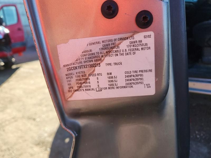 2002 Chevrolet Silverado K1500