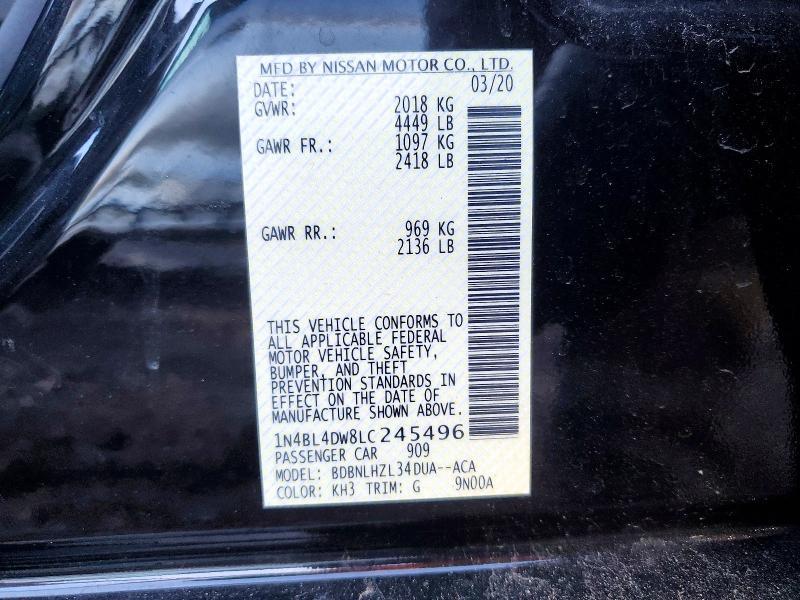 2020 Nissan Altima sv