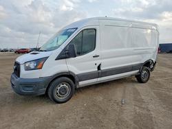 Salvage cars for sale from Copart Houston, TX: 2021 Ford Transit 250 Delivery Van