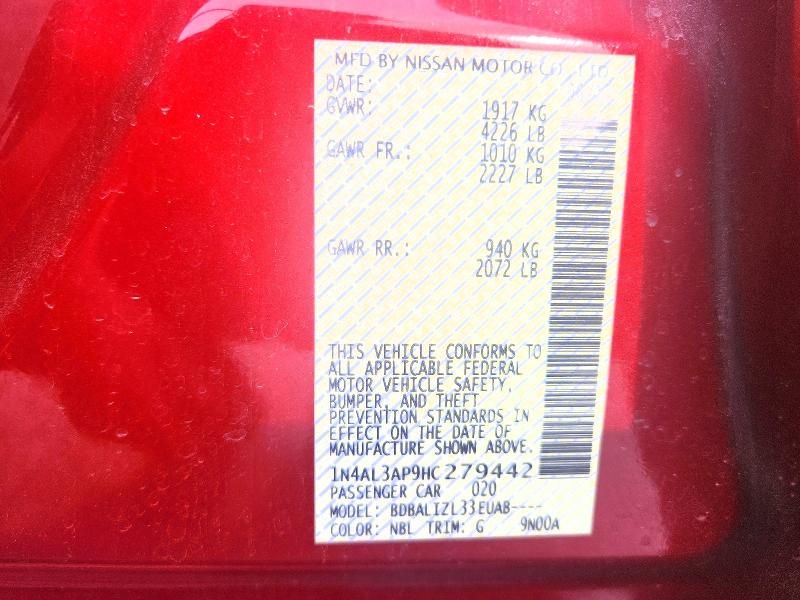 2017 Nissan Altima 2.5