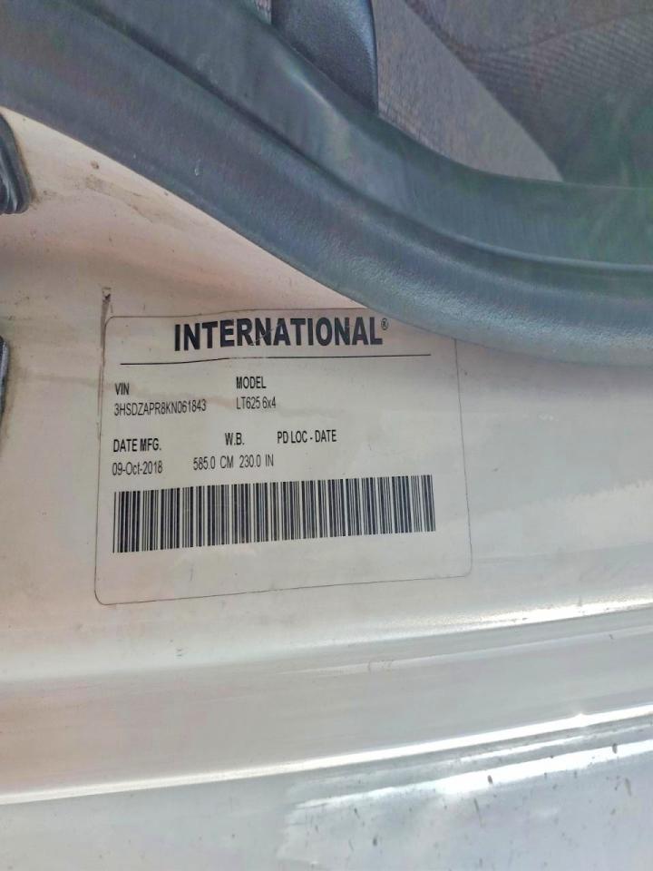 2019 International LT625 Semi Truck