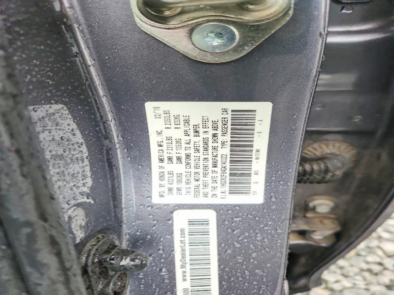 2016 Honda Accord exl