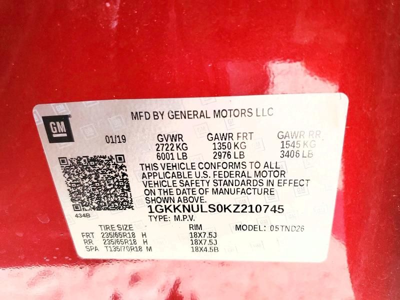 2019 GMC Acadia Slt-1