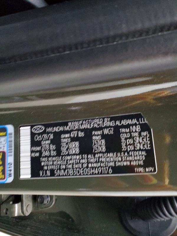 2025 Hyundai Tucson sel