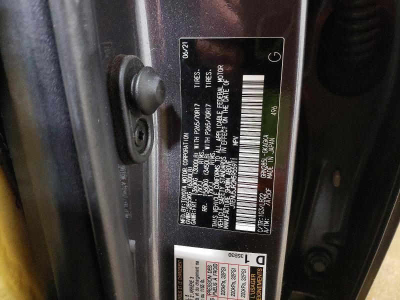 2021 Toyota 4runner Sr5/sr5 Premium