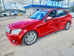 Mercedes-Benz salvage cars for sale: 2009 Mercedes-Benz C 300 4matic