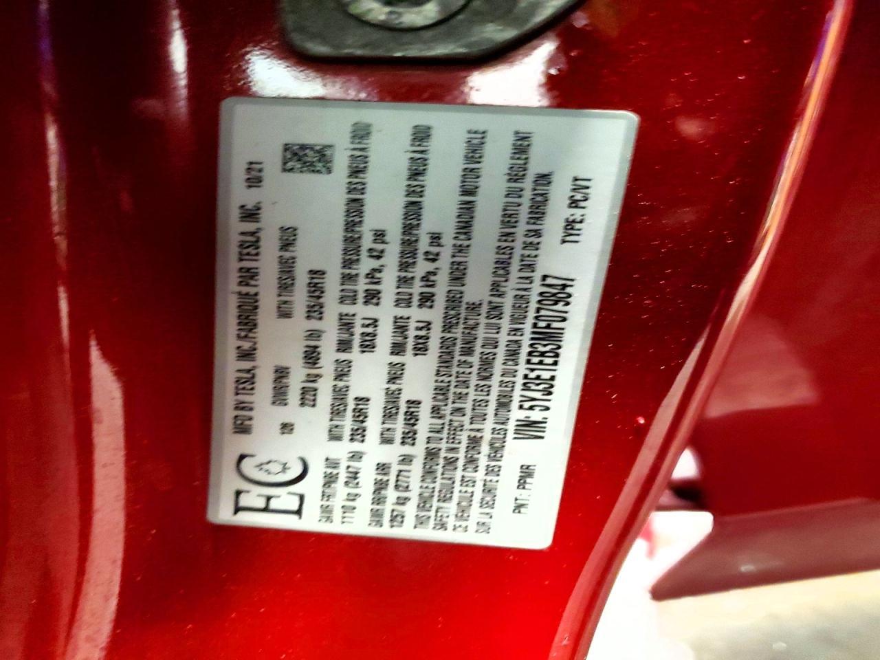 2021 Tesla Model 3
