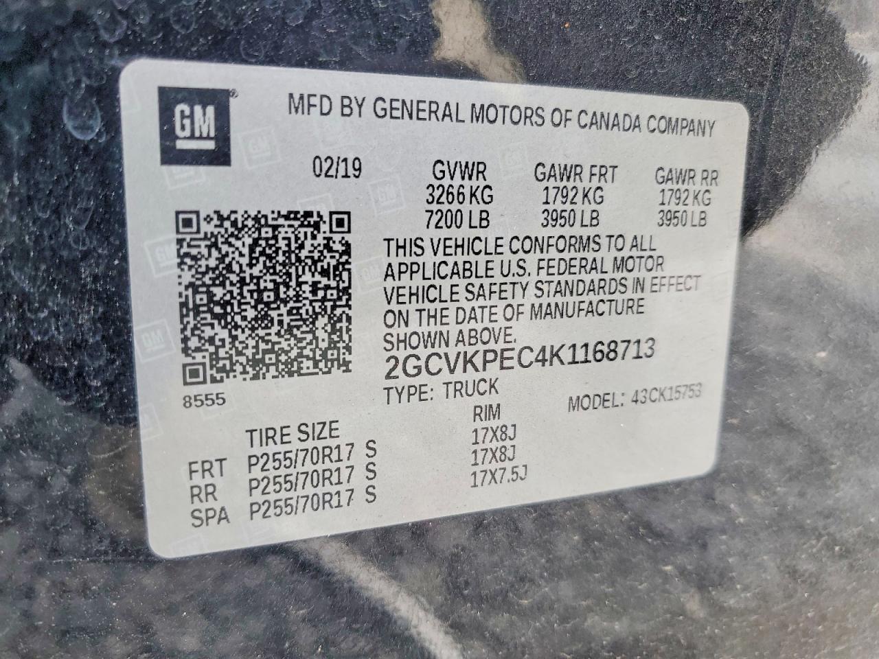 2019 Chevrolet Silverado ld K1500 lt