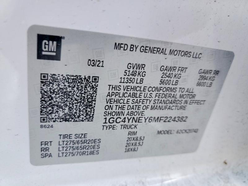 2021 Chevrolet Silverado K2500 Heavy Duty LT