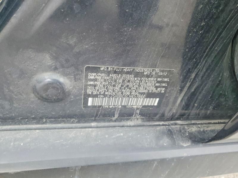 2012 Subaru Forester 2.5x