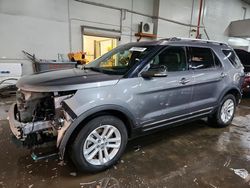 Ford Explorer salvage cars for sale: 2013 Ford Explorer xlt