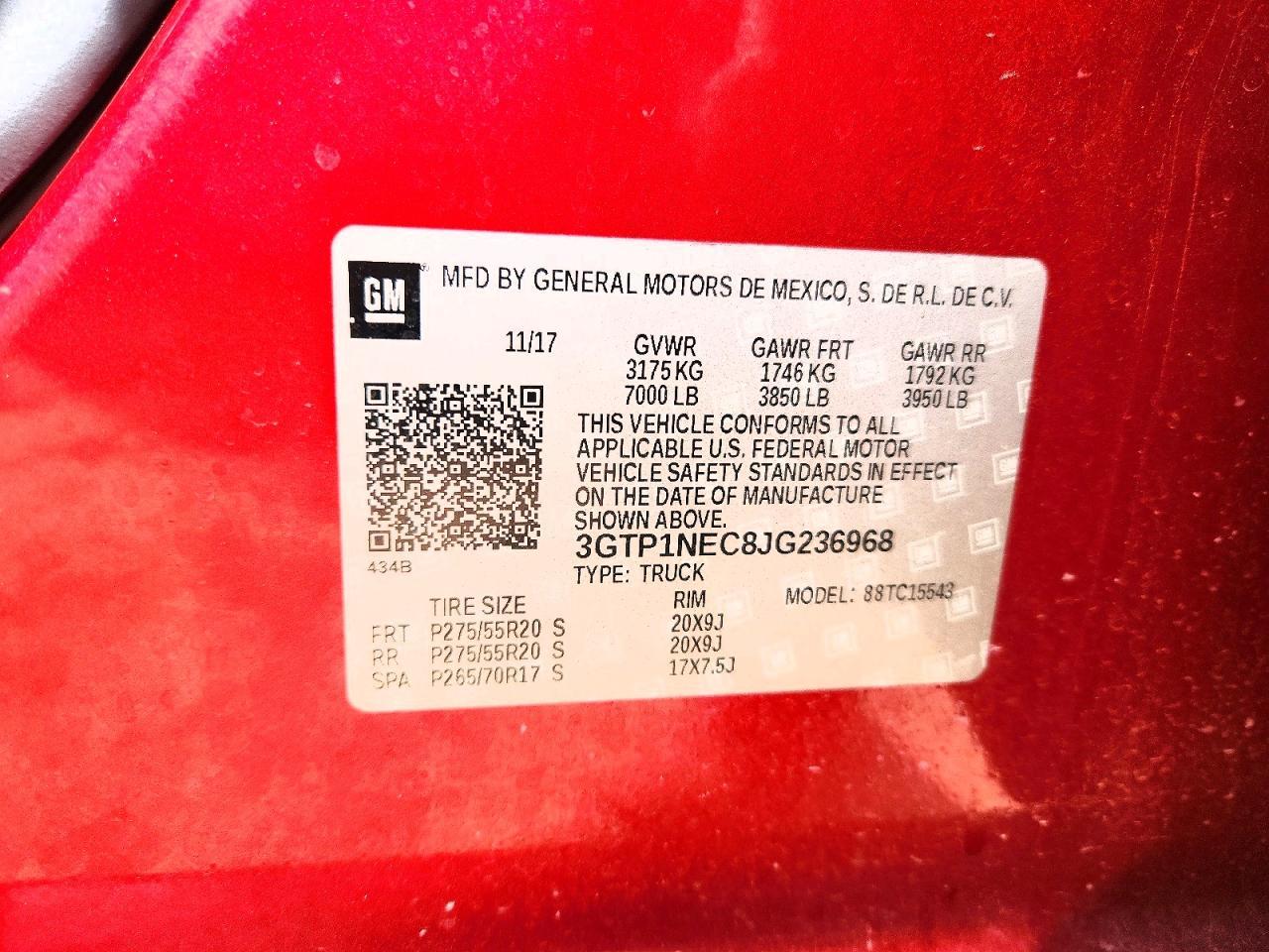 2018 GMC Sierra C1500 slt