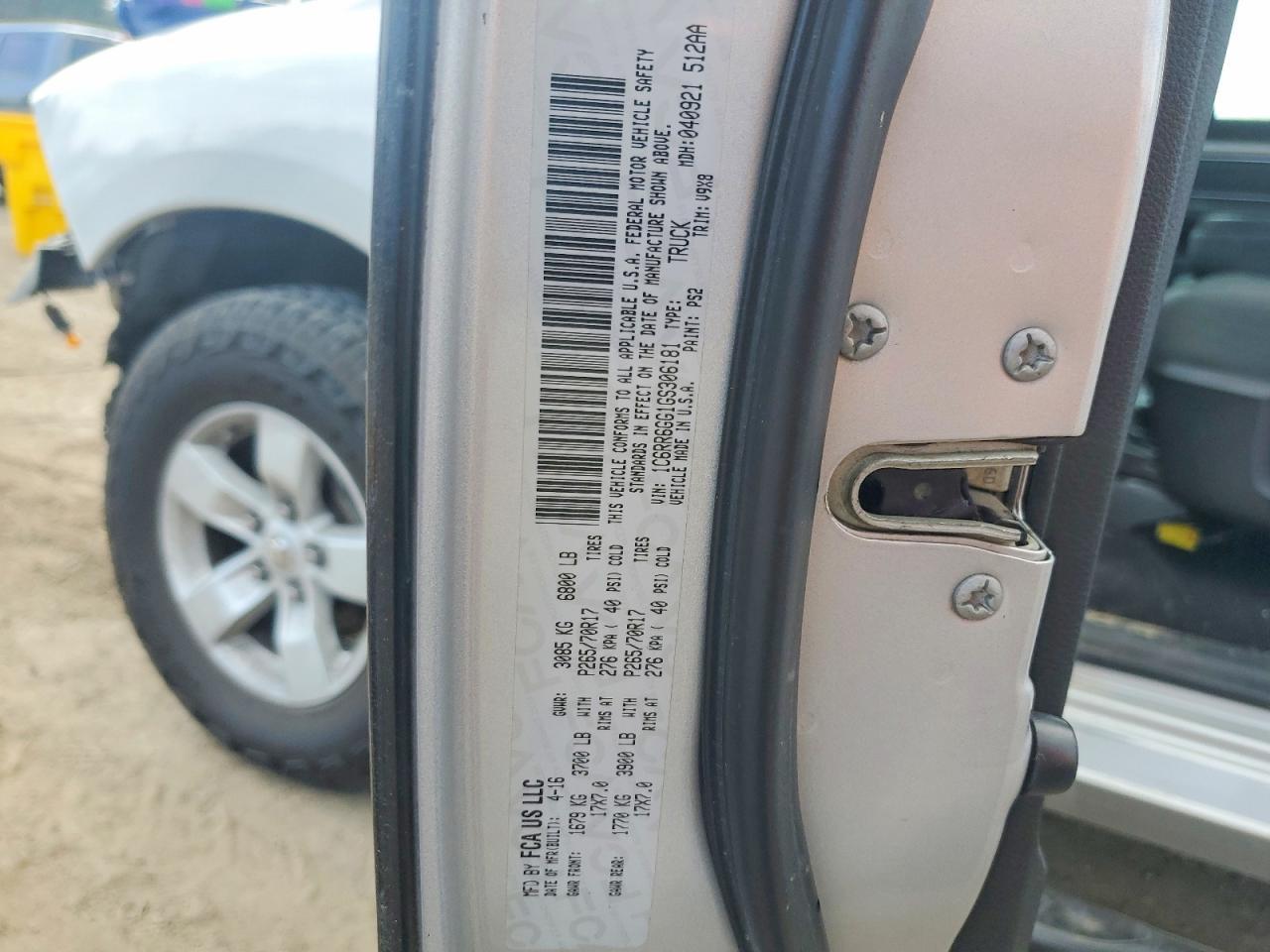 2016 Dodge RAM 1500 SLT