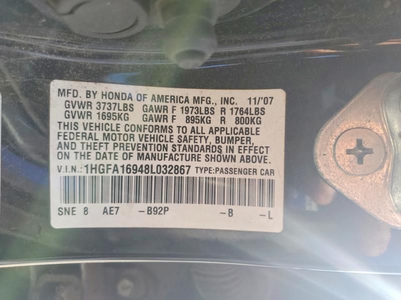 2008 Honda Civic exl
