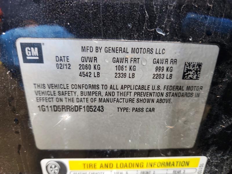 2013 Chevrolet Malibu 1LT
