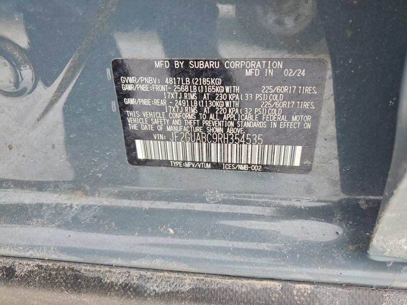 2024 Subaru Crosstrek