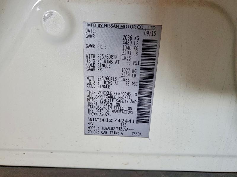 2016 Nissan Rogue sl