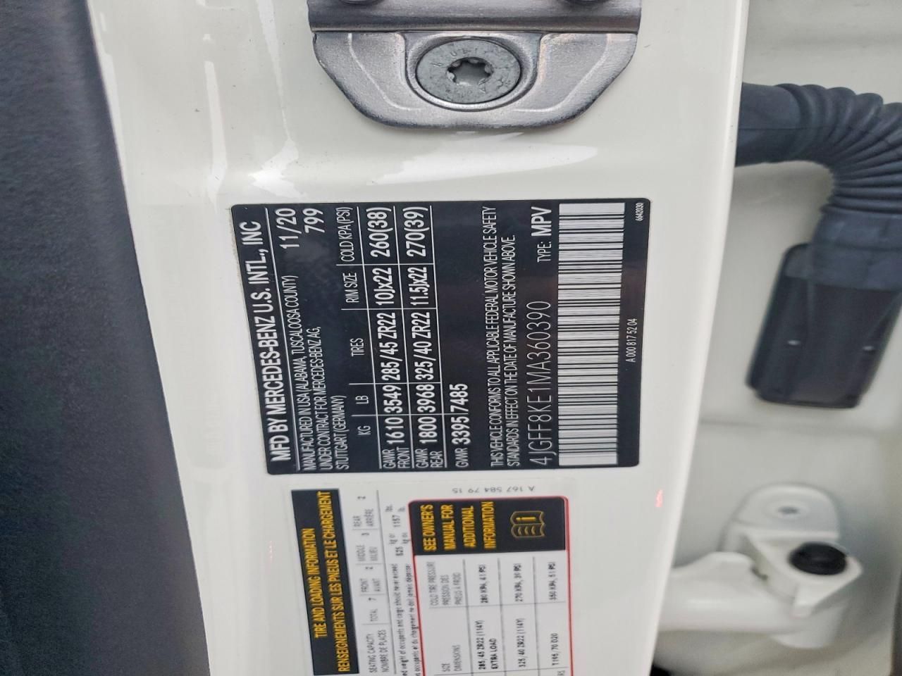 2021 Mercedes-Benz Gls 63 amg 4matic