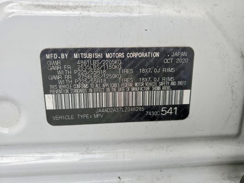 2020 Mitsubishi Outlander es