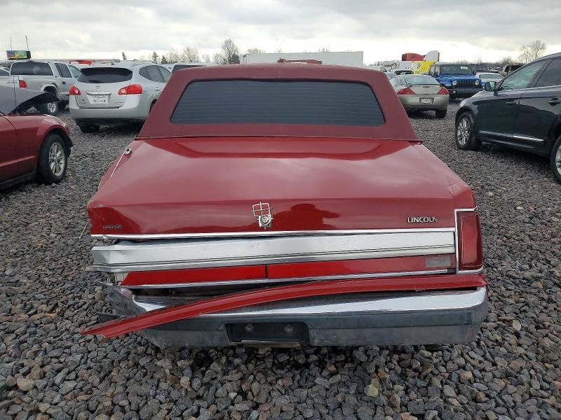 1989 Lincoln Town car