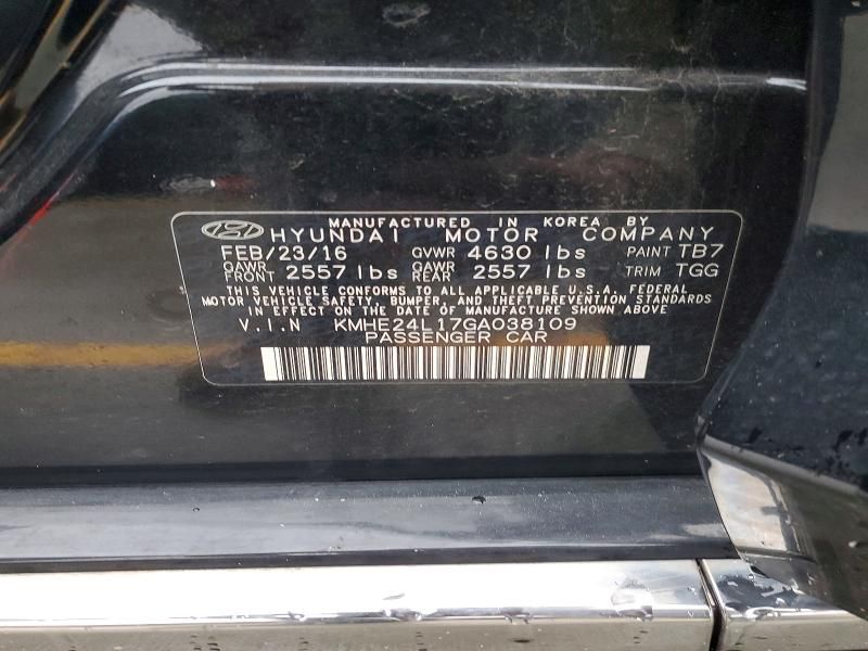 2016 Hyundai Sonata Hybrid