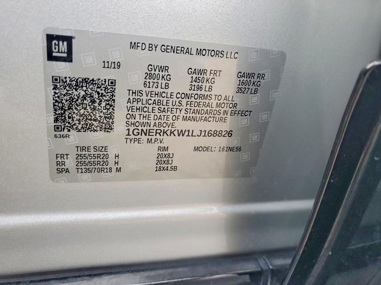 2020 Chevrolet Traverse Premier