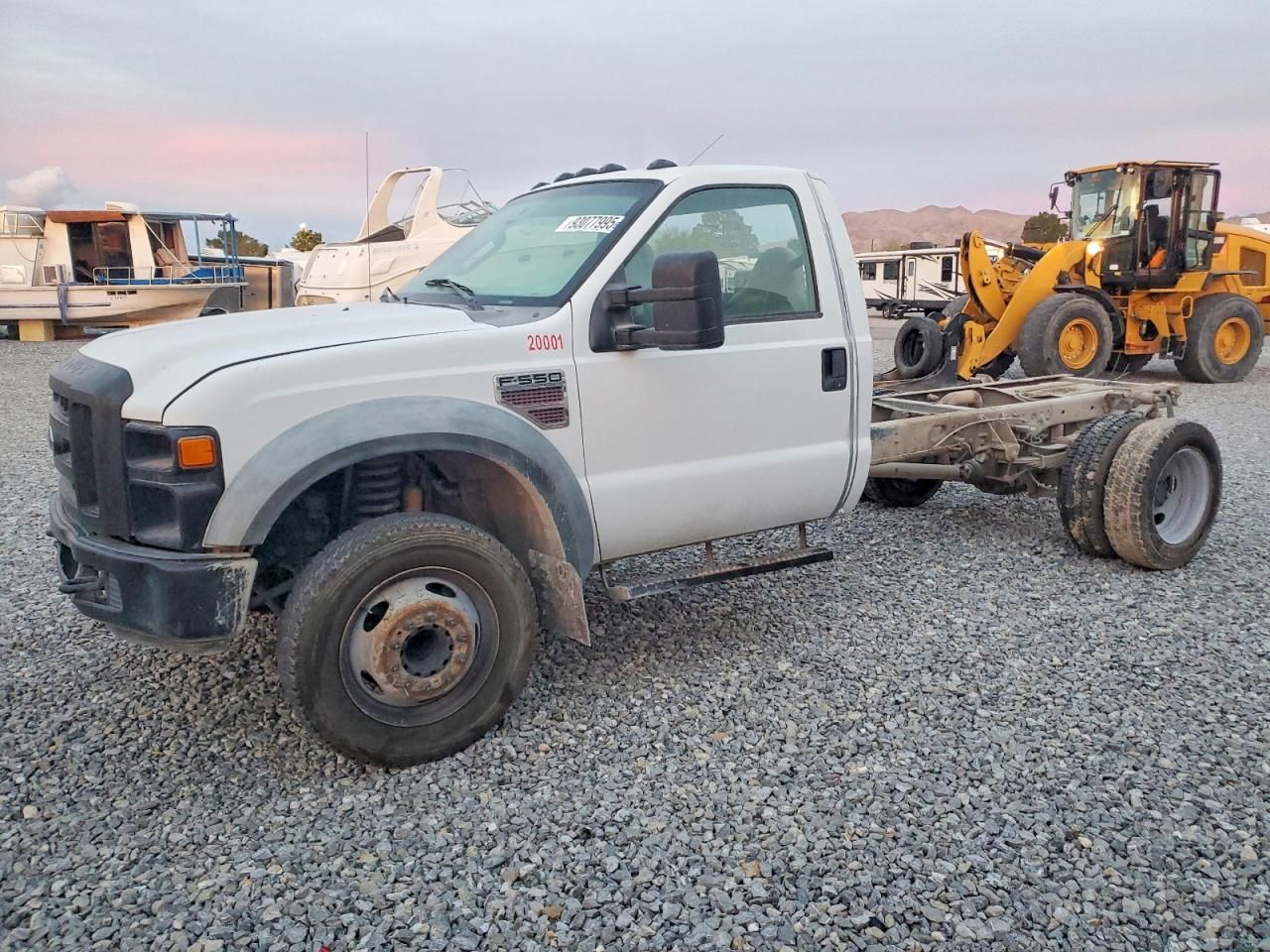 2008 Ford F550 Super Duty Truck Cab AND Chassis