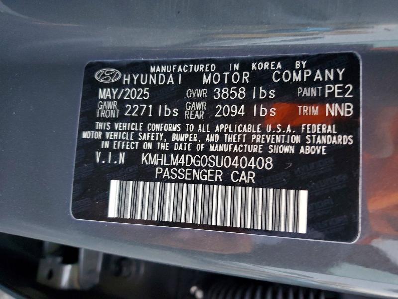 2025 Hyundai Elantra sel Sport