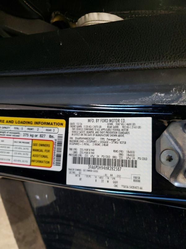 2017 Ford Fusion se