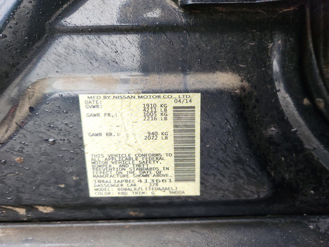 2014 Nissan Altima 2.5