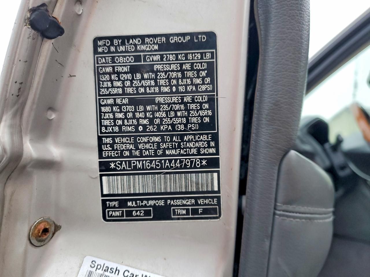 2001 Land Rover Range Rover 4.6 hse Long Wheelbase