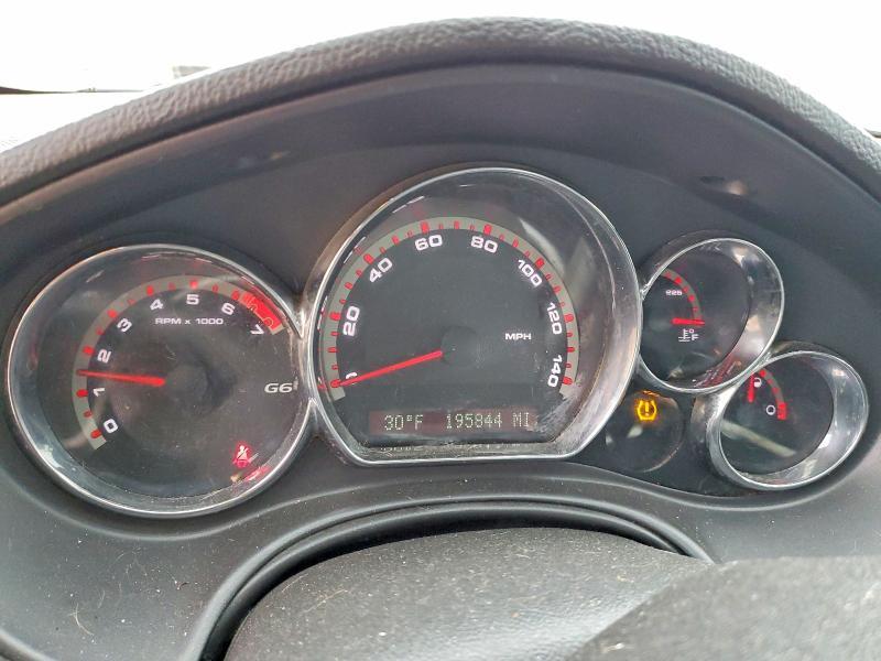 2009 Pontiac G6 gt