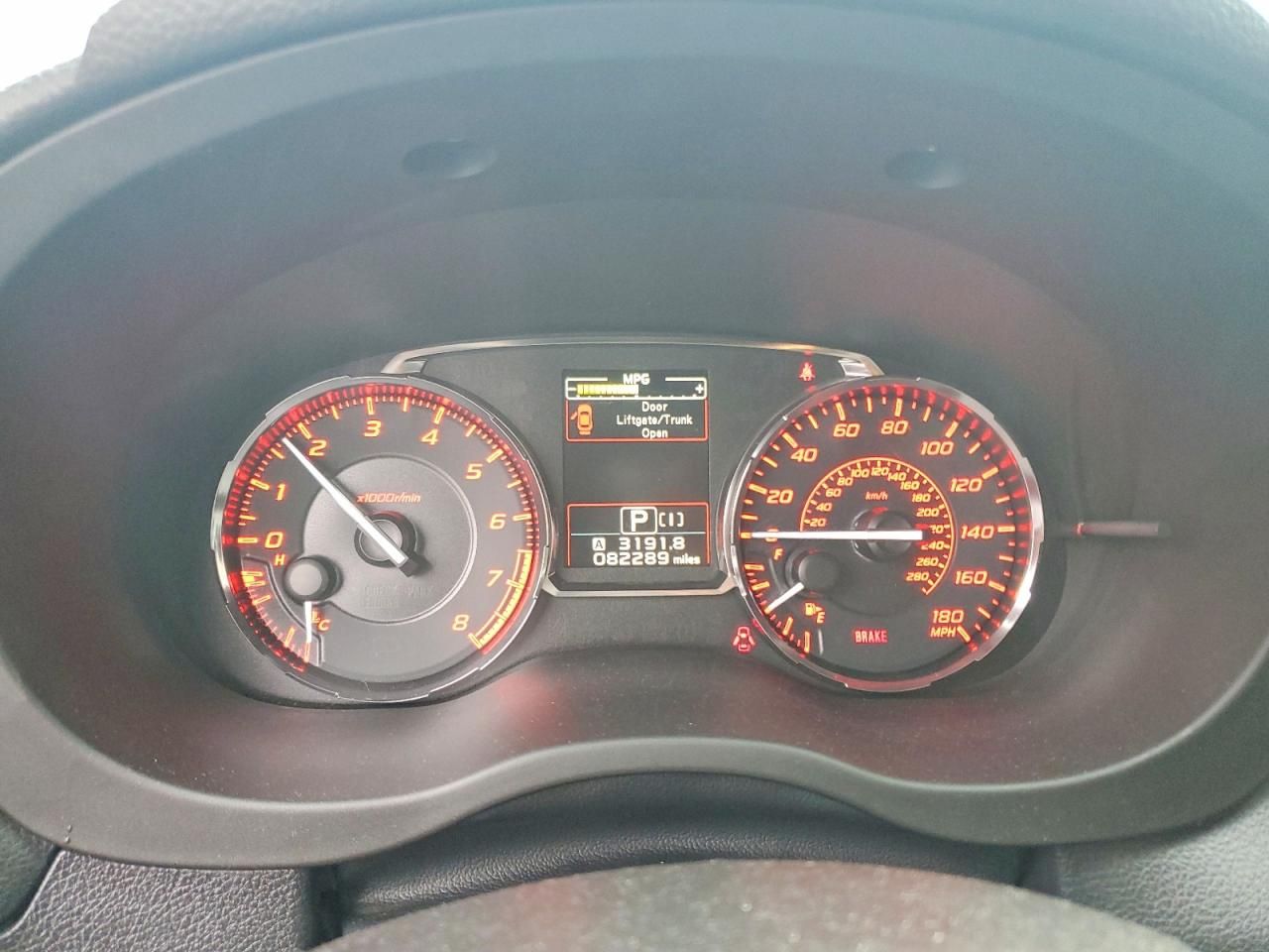 2016 Subaru Wrx Limited