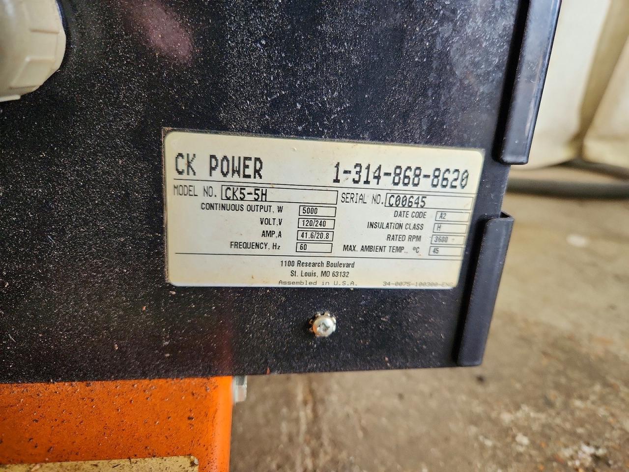 2016 Ck Power CK5-5H Generation