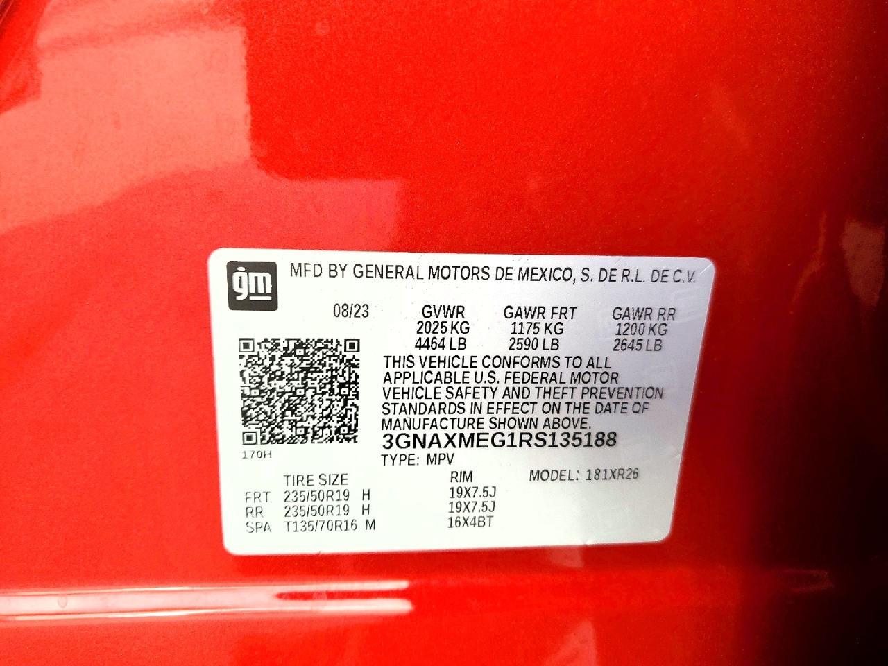 2024 Chevrolet Equinox rs